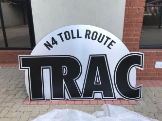 Aluminium CNC sign designed, manufactured and installed.