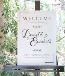 Correx boards for Wedding. Design and print.