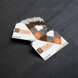 Kyalami Flooring business cards, design and print