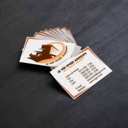 LVGA Business cards, design and print