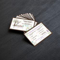 Metanoia Pastoral Counselling business cards design and print